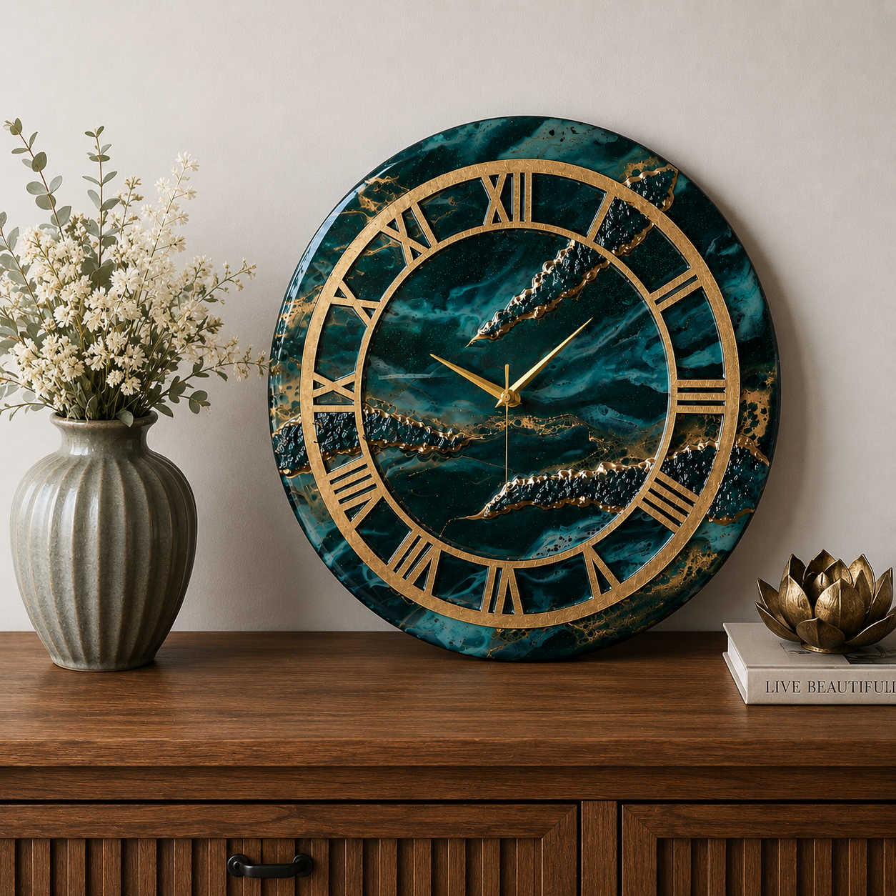 Vastu Approved Resin clock