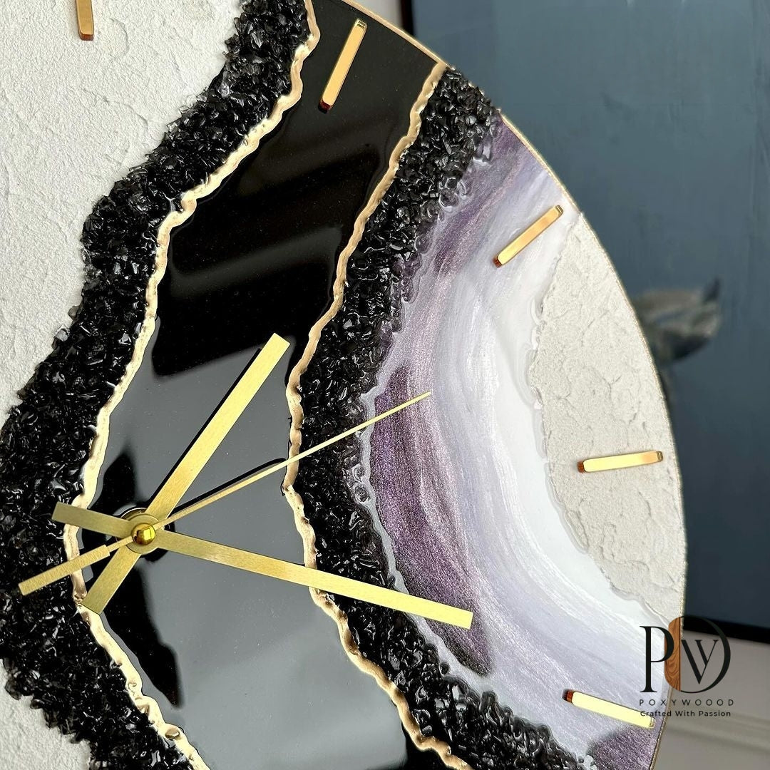 Lavender Luxe Wall Clock