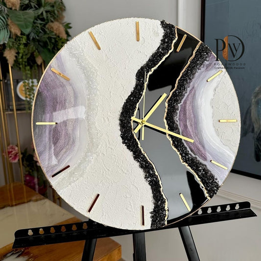Lavender Luxe Wall Clock