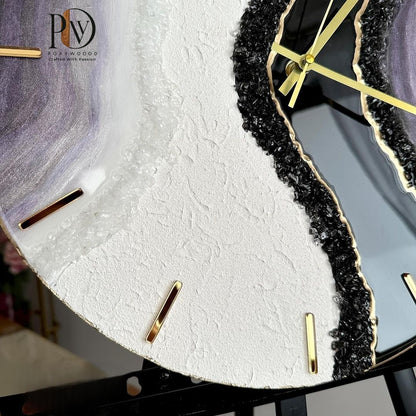 Lavender Luxe Wall Clock