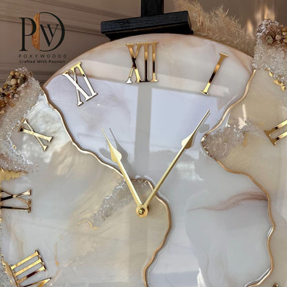 Premium Crystal Cascade Wall Clock